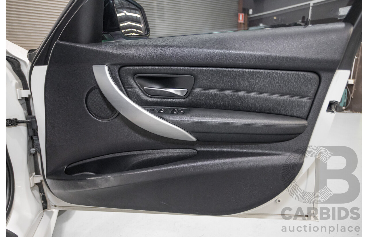 9/2013 BMW 318d M Sport Package F31 4D Wagon Alpin White Turbo Diesel 2.0L