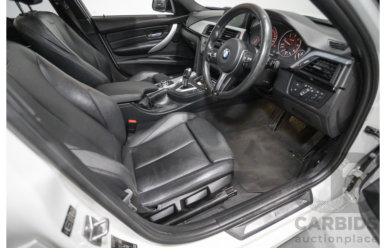 9/2013 BMW 318d M Sport Package F31 4D Wagon Alpin White Turbo Diesel 2.0L