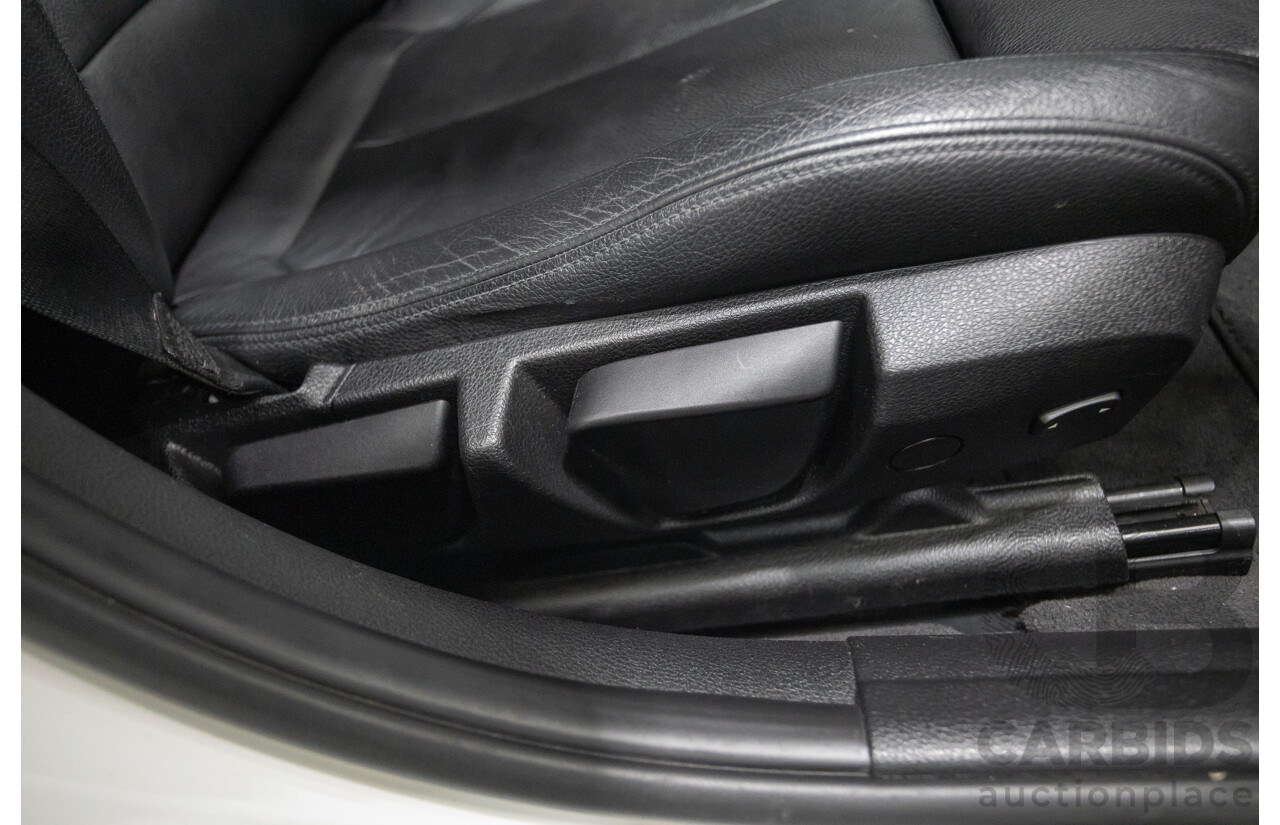 9/2013 BMW 318d M Sport Package F31 4D Wagon Alpin White Turbo Diesel 2.0L