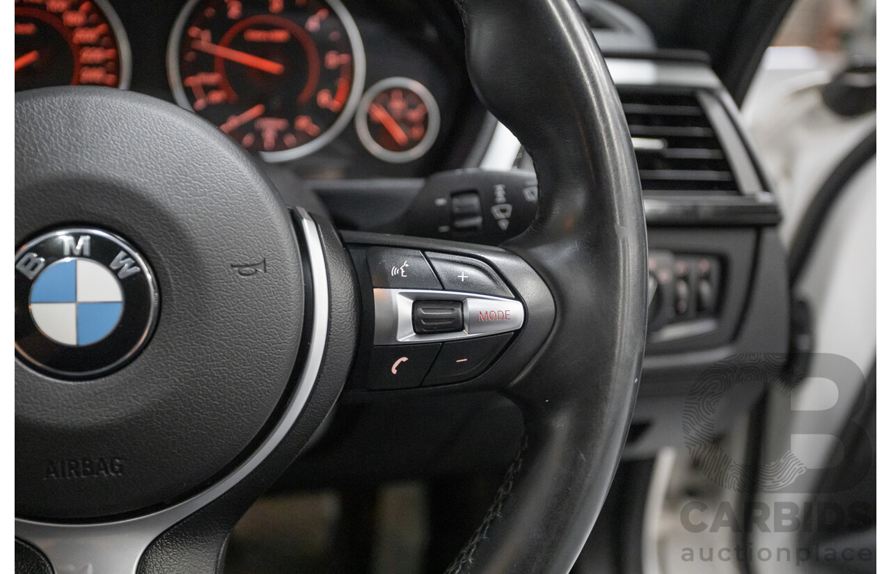 9/2013 BMW 318d M Sport Package F31 4D Wagon Alpin White Turbo Diesel 2.0L