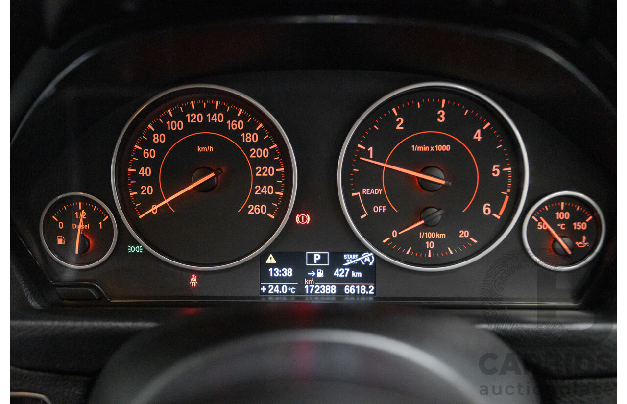 9/2013 BMW 318d M Sport Package F31 4D Wagon Alpin White Turbo Diesel 2.0L