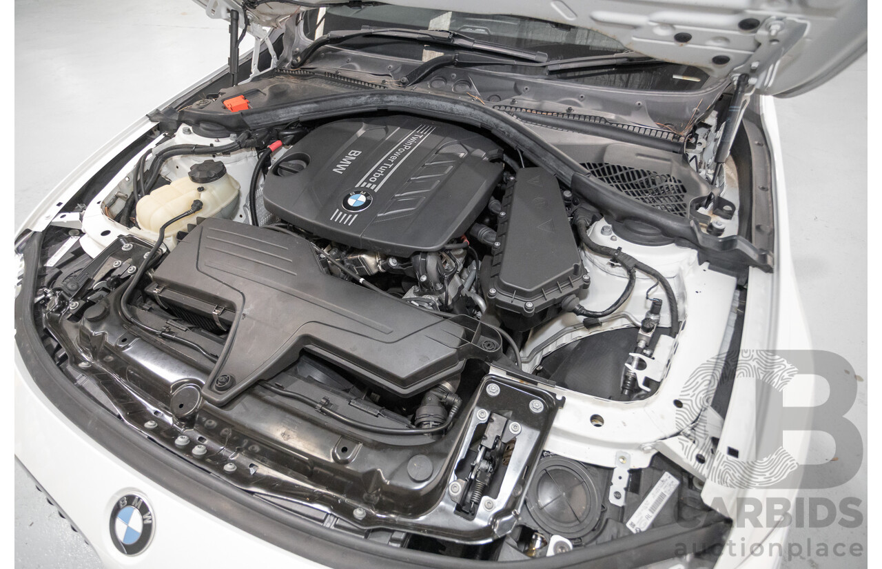 9/2013 BMW 318d M Sport Package F31 4D Wagon Alpin White Turbo Diesel 2.0L