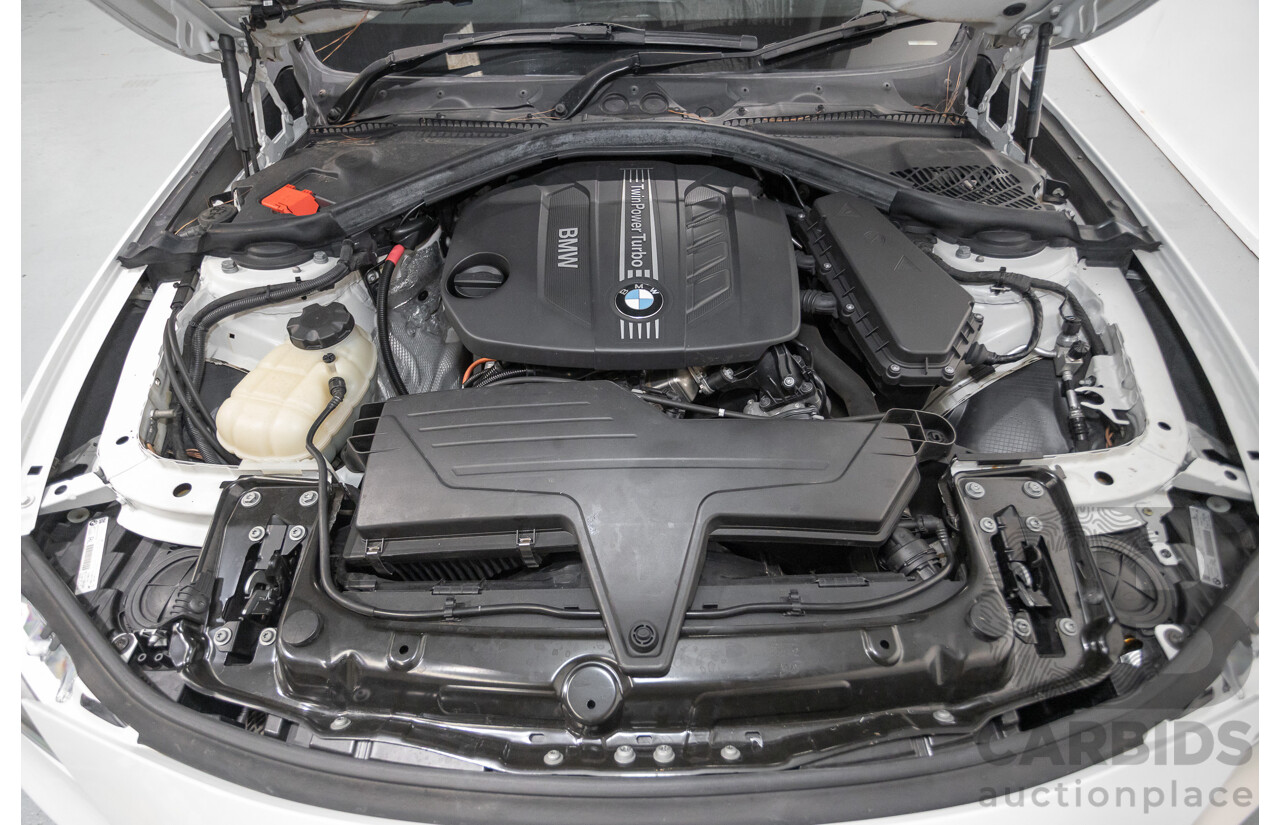 9/2013 BMW 318d M Sport Package F31 4D Wagon Alpin White Turbo Diesel 2.0L