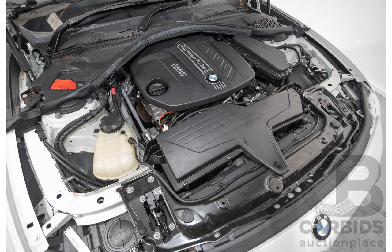 9/2013 BMW 318d M Sport Package F31 4D Wagon Alpin White Turbo Diesel 2.0L