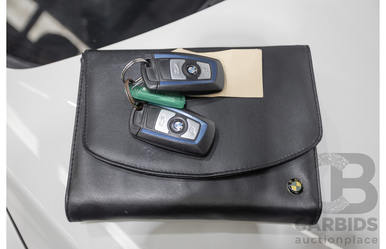 9/2013 BMW 318d M Sport Package F31 4D Wagon Alpin White Turbo Diesel 2.0L