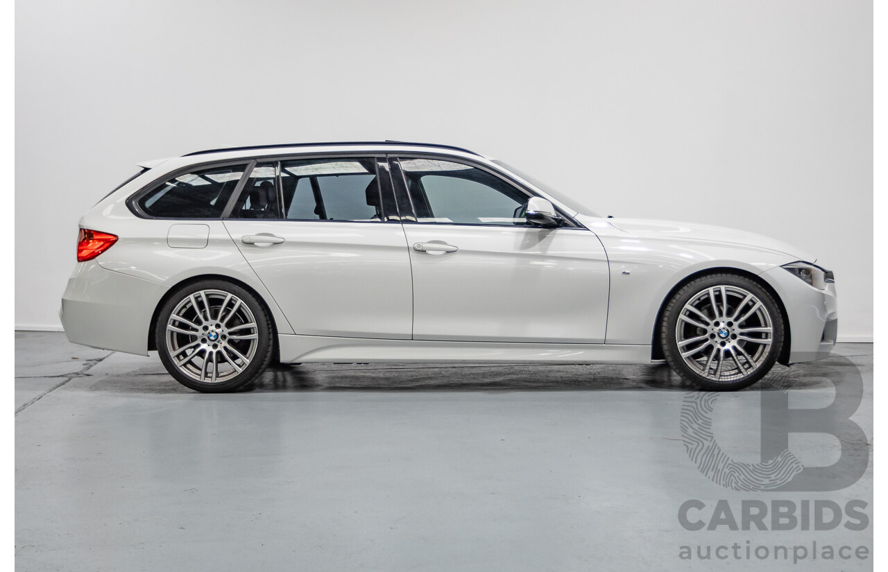 9/2013 BMW 318d M Sport Package F31 4D Wagon Alpin White Turbo Diesel 2.0L