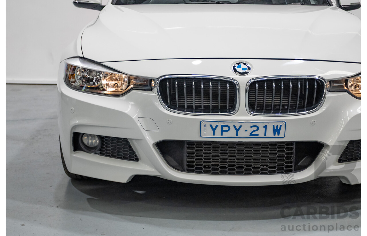 9/2013 BMW 318d M Sport Package F31 4D Wagon Alpin White Turbo Diesel 2.0L