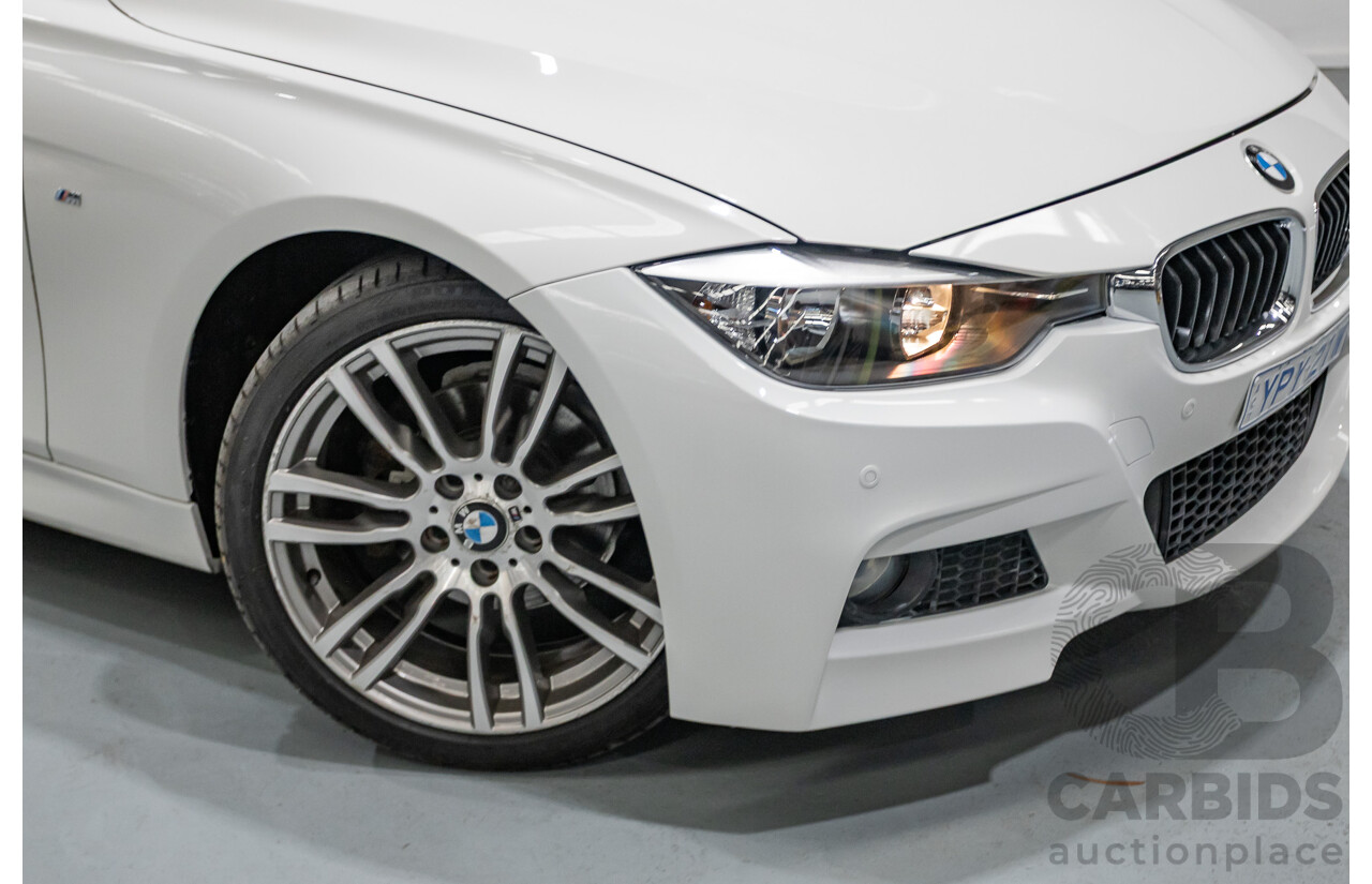 9/2013 BMW 318d M Sport Package F31 4D Wagon Alpin White Turbo Diesel 2.0L