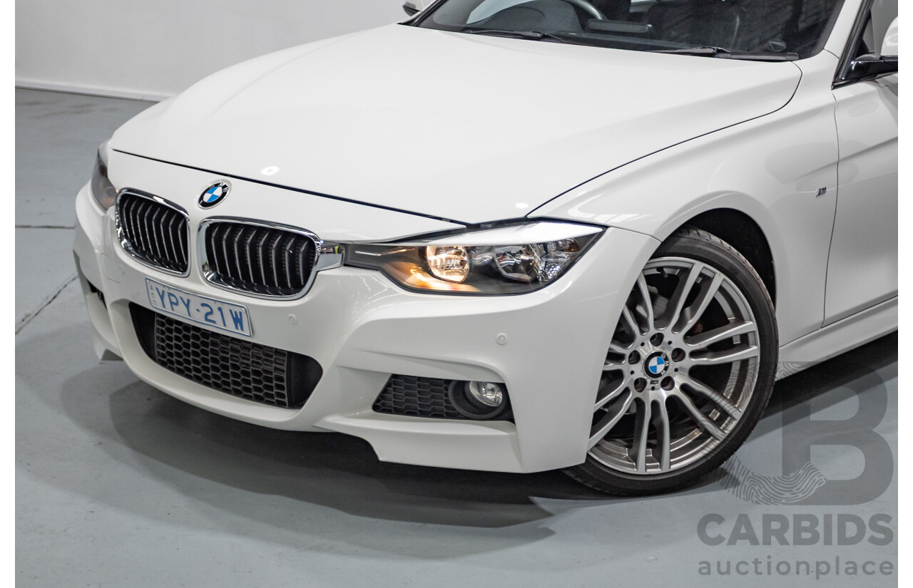 9/2013 BMW 318d M Sport Package F31 4D Wagon Alpin White Turbo Diesel 2.0L