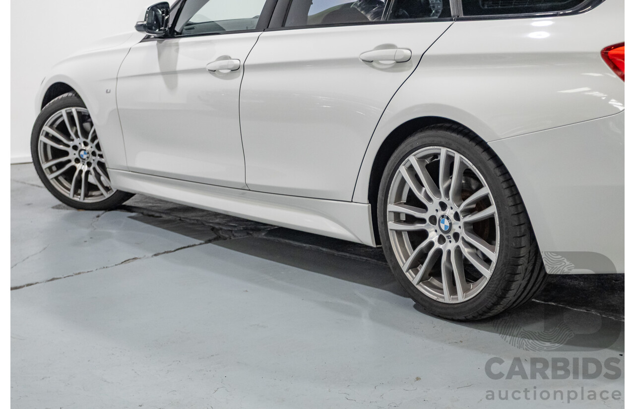 9/2013 BMW 318d M Sport Package F31 4D Wagon Alpin White Turbo Diesel 2.0L