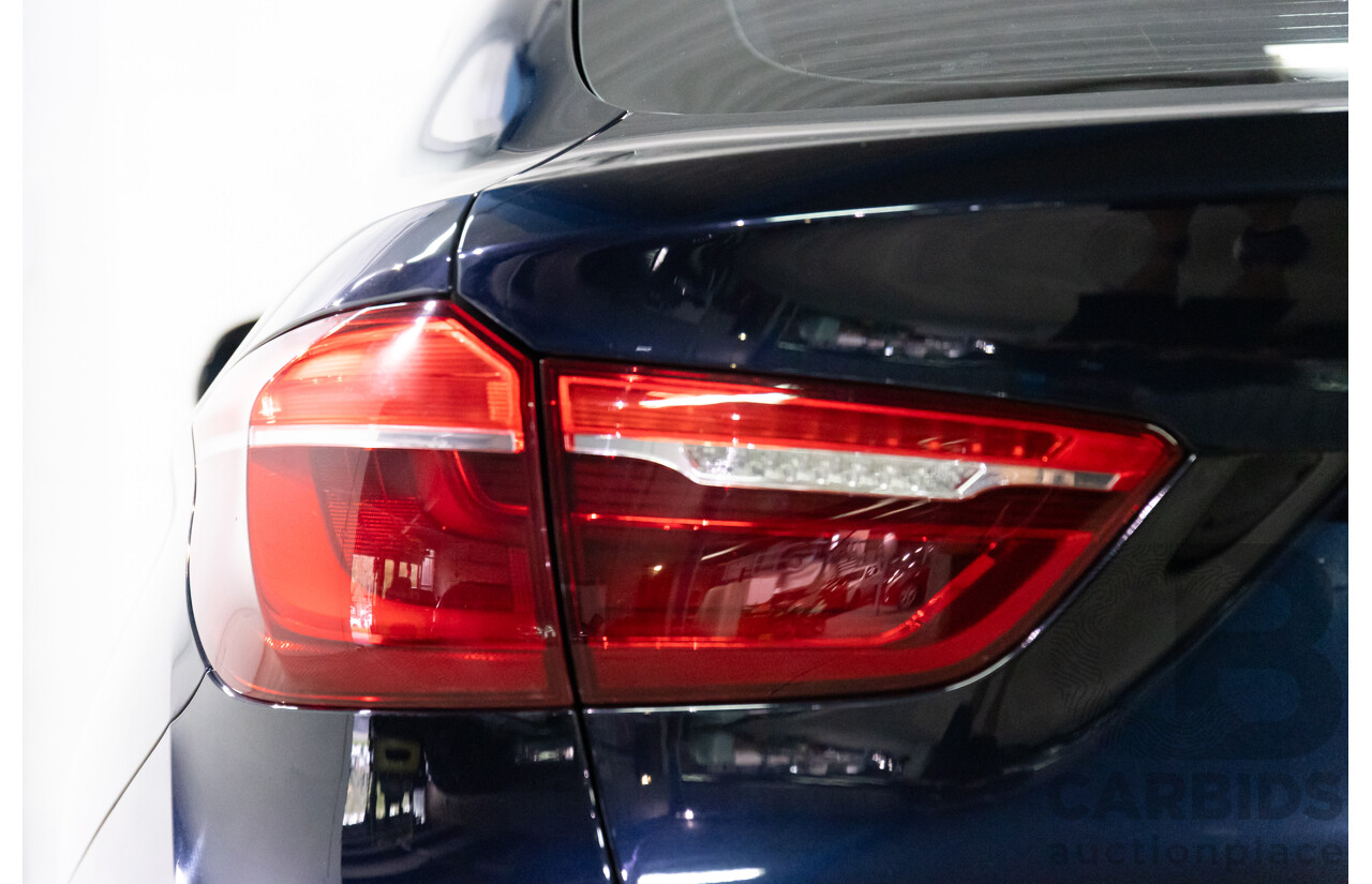 5/2015 Bmw X6 Xdrive 50i M Sport F16 4d Coupe Carbon Black Metallic Twin Turbo V8 4.4L