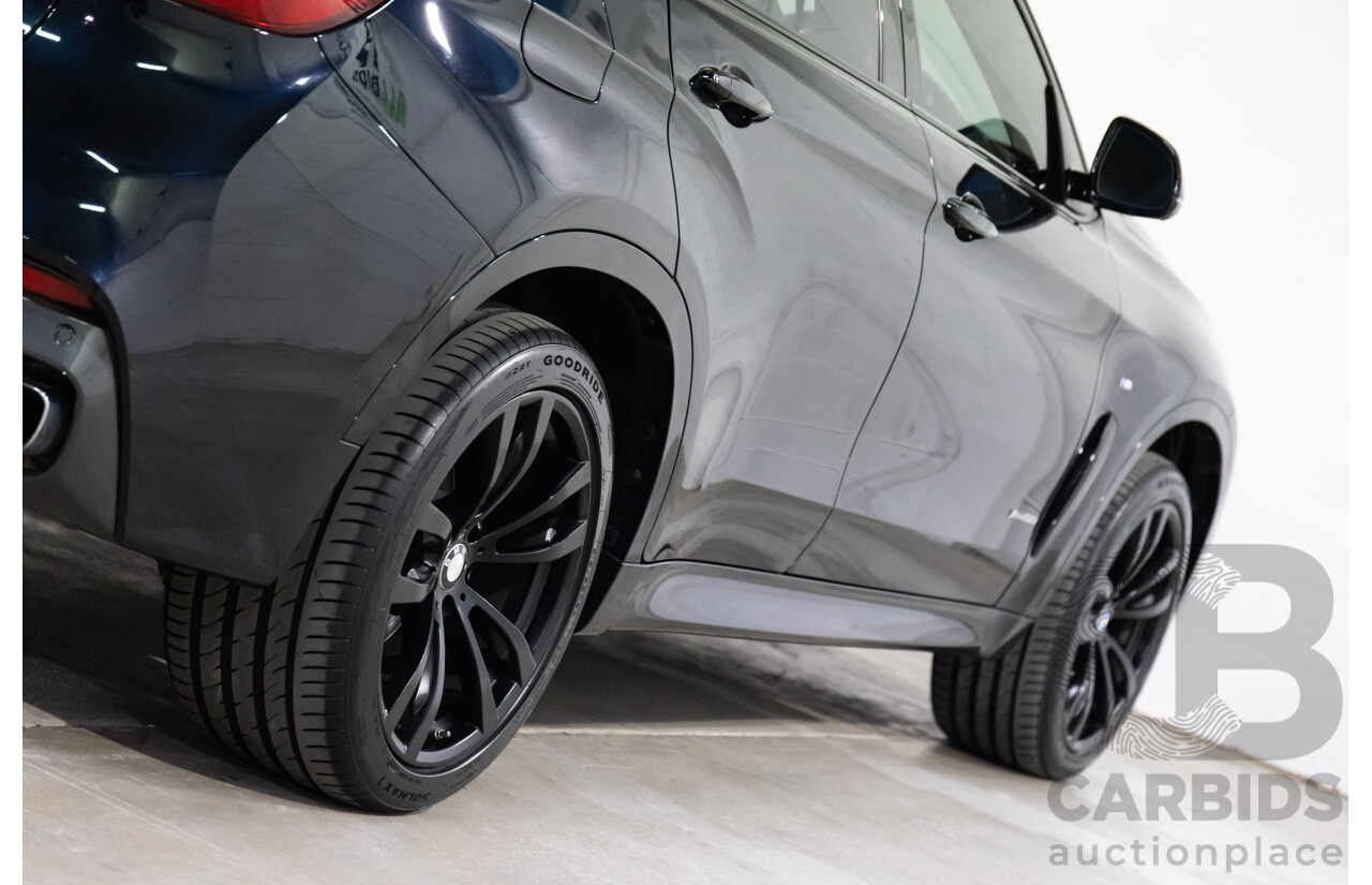 5/2015 Bmw X6 Xdrive 50i M Sport F16 4d Coupe Carbon Black Metallic Twin Turbo V8 4.4L