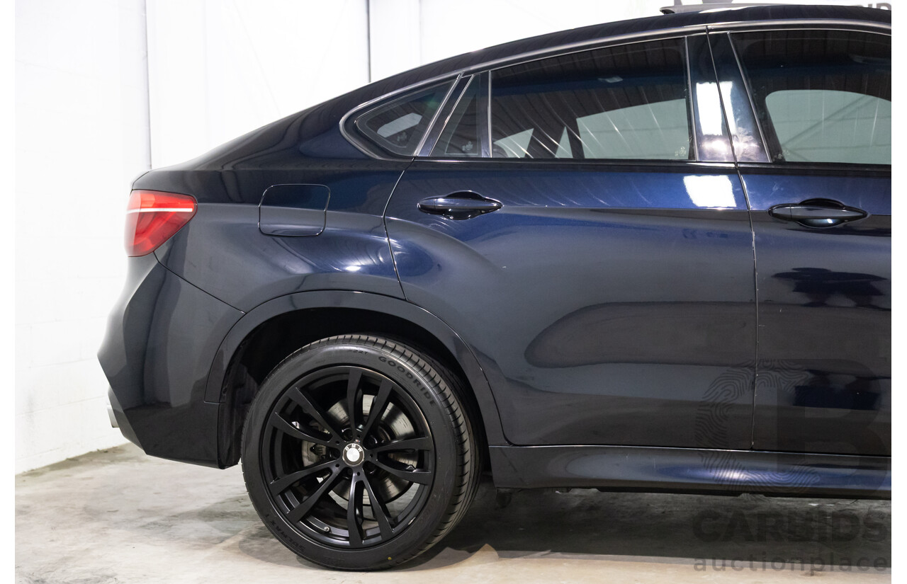 5/2015 Bmw X6 Xdrive 50i M Sport F16 4d Coupe Carbon Black Metallic Twin Turbo V8 4.4L