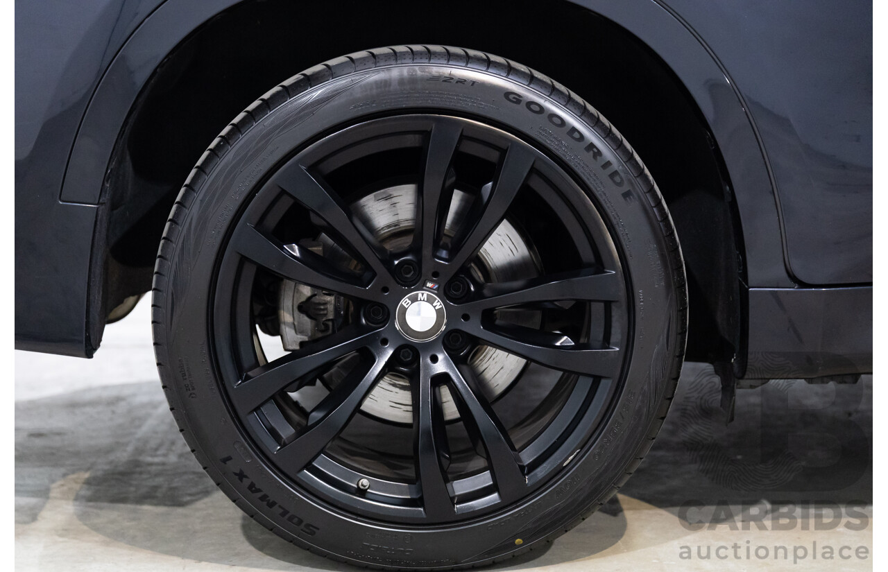 5/2015 Bmw X6 Xdrive 50i M Sport F16 4d Coupe Carbon Black Metallic Twin Turbo V8 4.4L