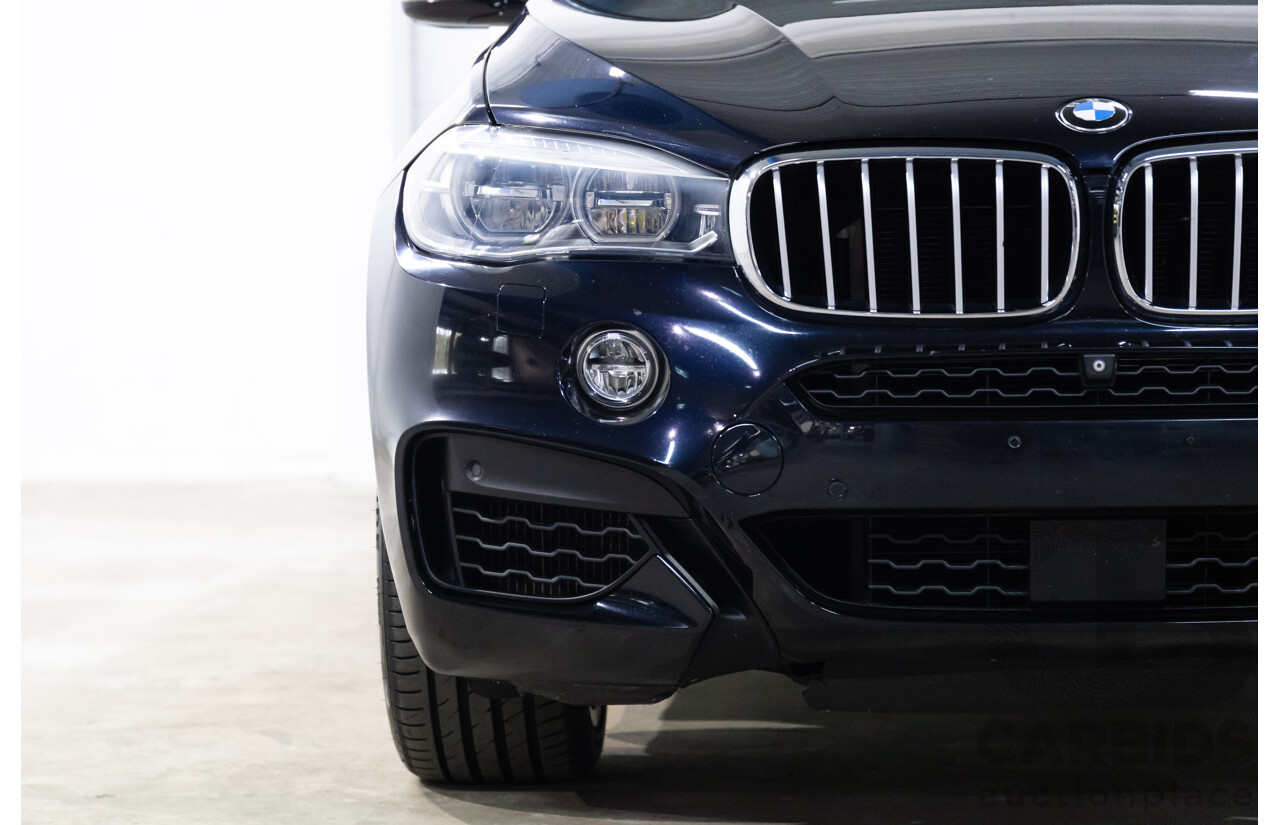 5/2015 Bmw X6 Xdrive 50i M Sport F16 4d Coupe Carbon Black Metallic Twin Turbo V8 4.4L
