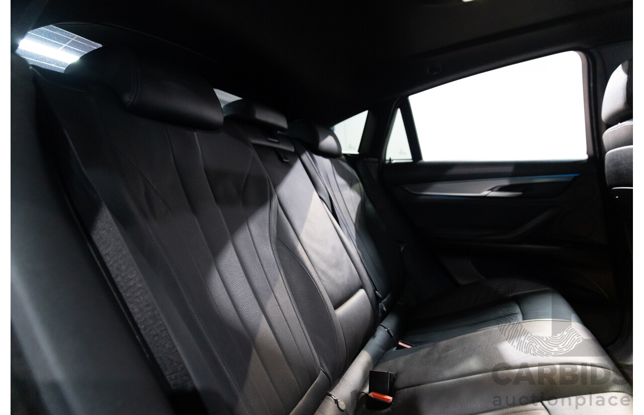 5/2015 Bmw X6 Xdrive 50i M Sport F16 4d Coupe Carbon Black Metallic Twin Turbo V8 4.4L