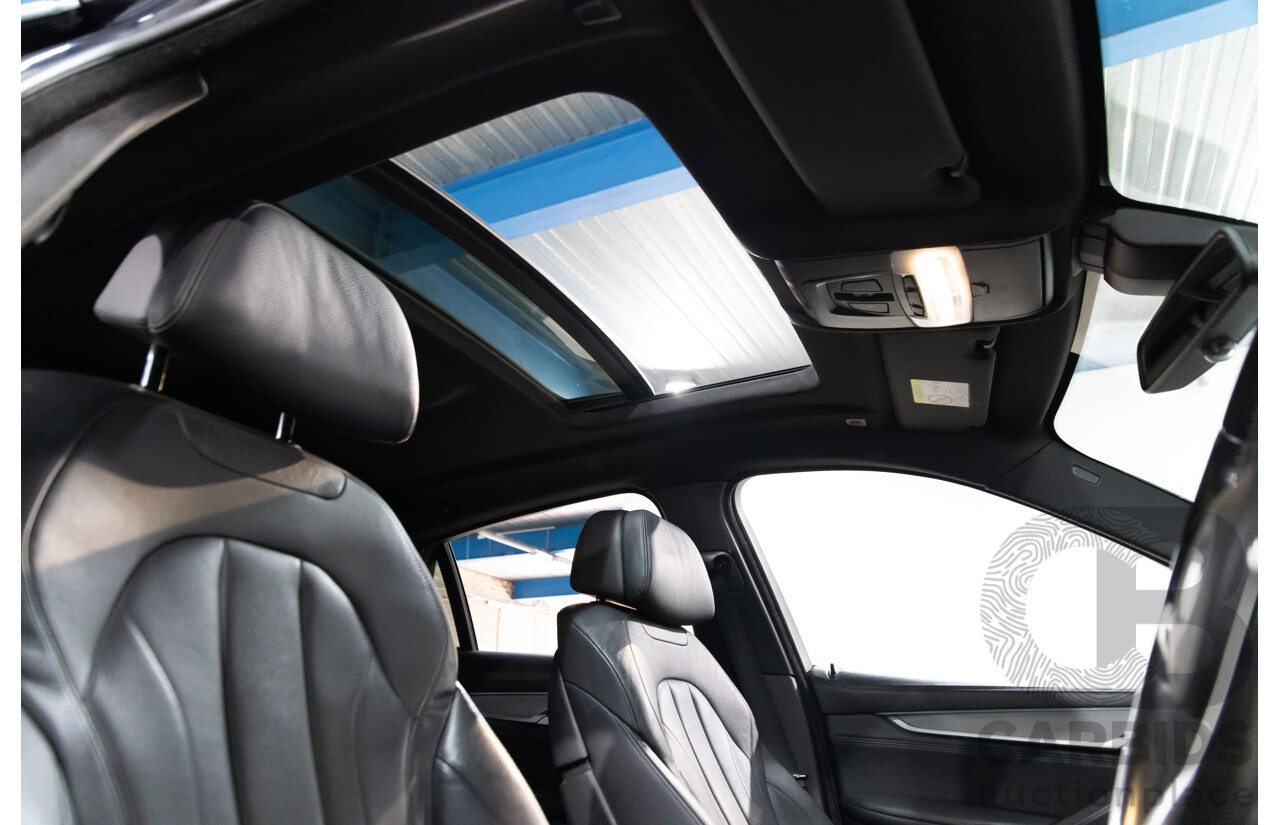 5/2015 Bmw X6 Xdrive 50i M Sport F16 4d Coupe Carbon Black Metallic Twin Turbo V8 4.4L