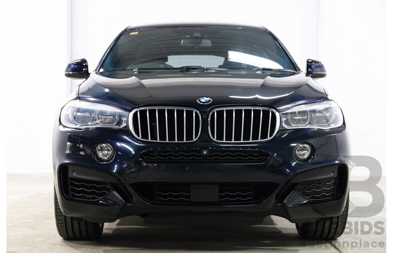 5/2015 Bmw X6 Xdrive 50i M Sport F16 4d Coupe Carbon Black Metallic Twin Turbo V8 4.4L