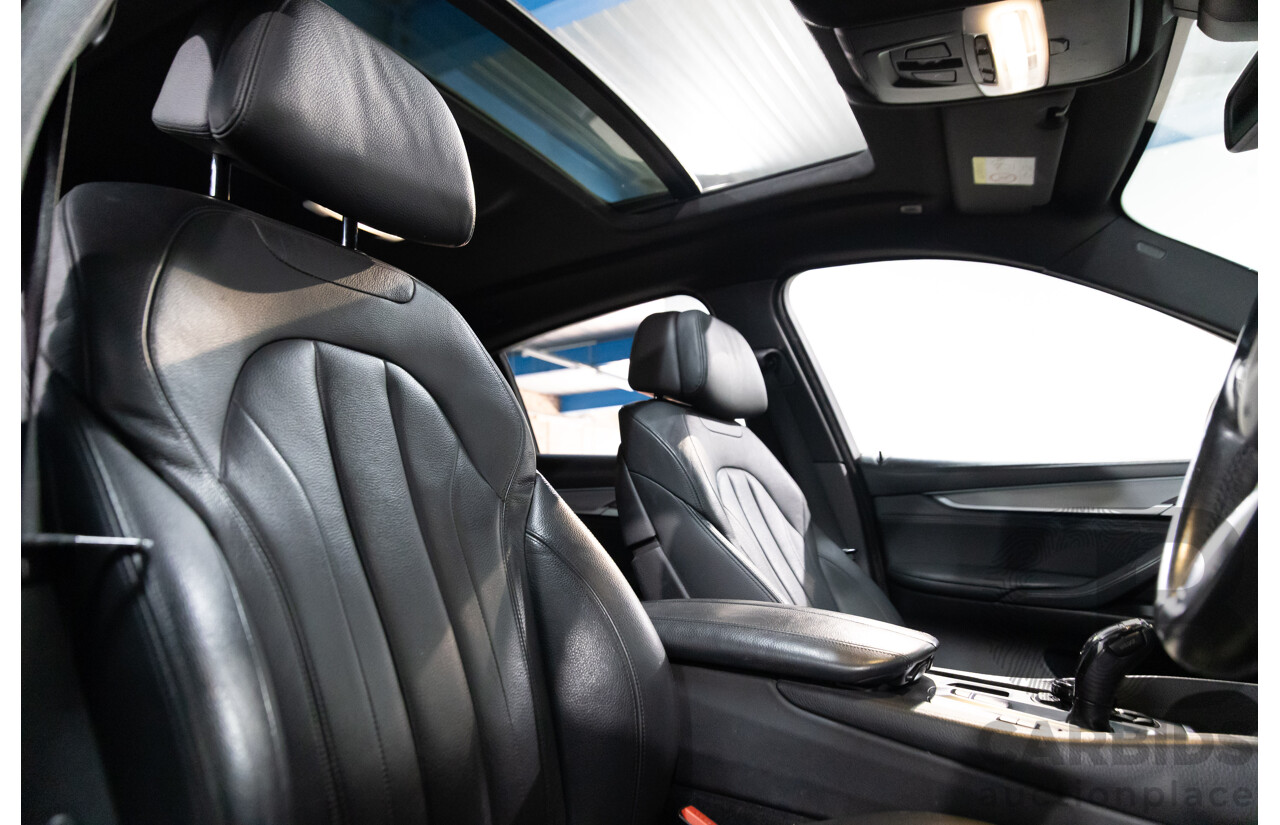 5/2015 Bmw X6 Xdrive 50i M Sport F16 4d Coupe Carbon Black Metallic Twin Turbo V8 4.4L