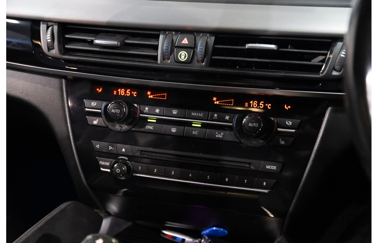 5/2015 Bmw X6 Xdrive 50i M Sport F16 4d Coupe Carbon Black Metallic Twin Turbo V8 4.4L