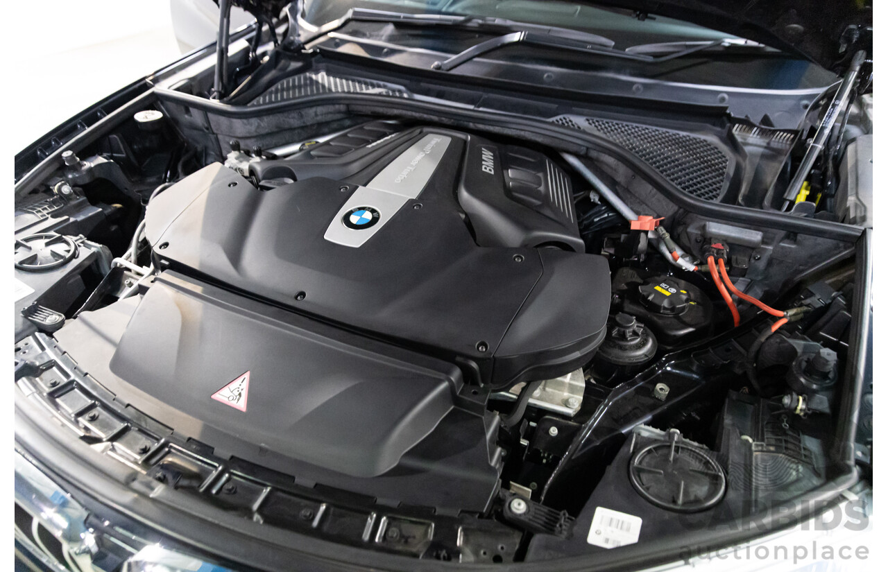 5/2015 Bmw X6 Xdrive 50i M Sport F16 4d Coupe Carbon Black Metallic Twin Turbo V8 4.4L