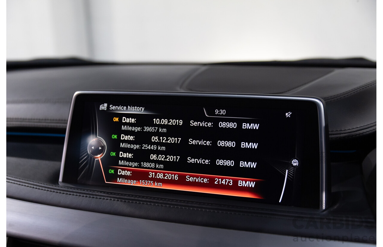 5/2015 Bmw X6 Xdrive 50i M Sport F16 4d Coupe Carbon Black Metallic Twin Turbo V8 4.4L