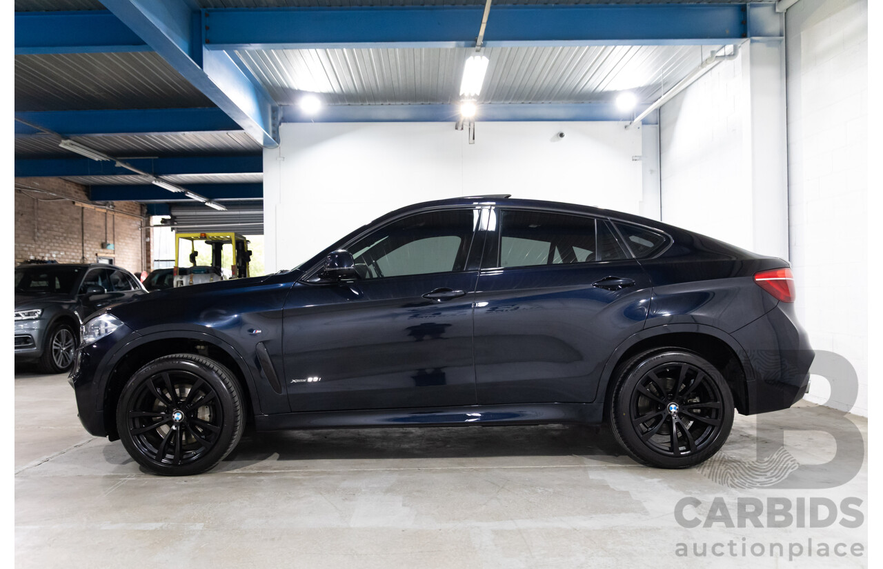 5/2015 Bmw X6 Xdrive 50i M Sport F16 4d Coupe Carbon Black Metallic Twin Turbo V8 4.4L