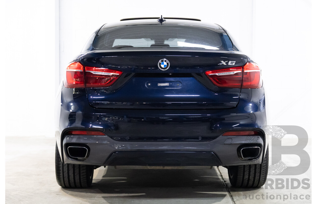 5/2015 Bmw X6 Xdrive 50i M Sport F16 4d Coupe Carbon Black Metallic Twin Turbo V8 4.4L