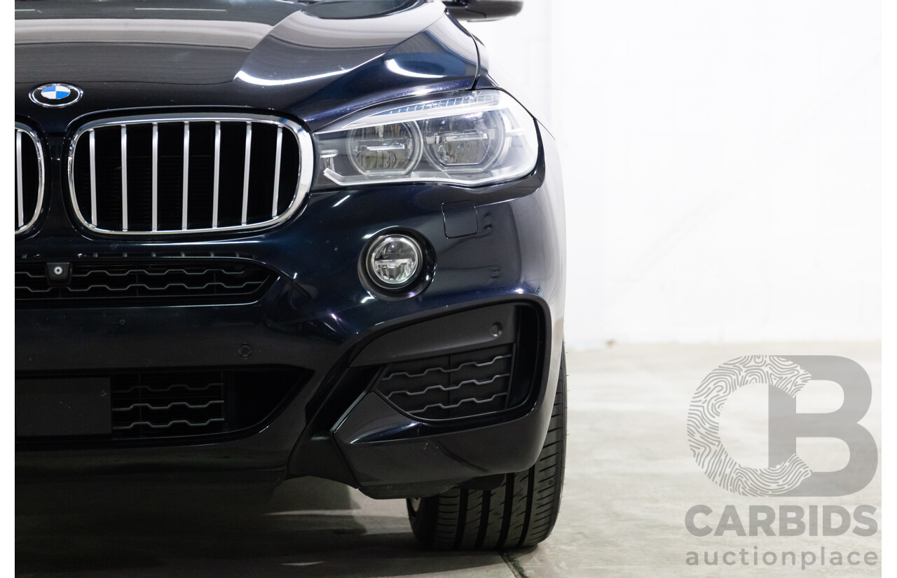 5/2015 Bmw X6 Xdrive 50i M Sport F16 4d Coupe Carbon Black Metallic Twin Turbo V8 4.4L