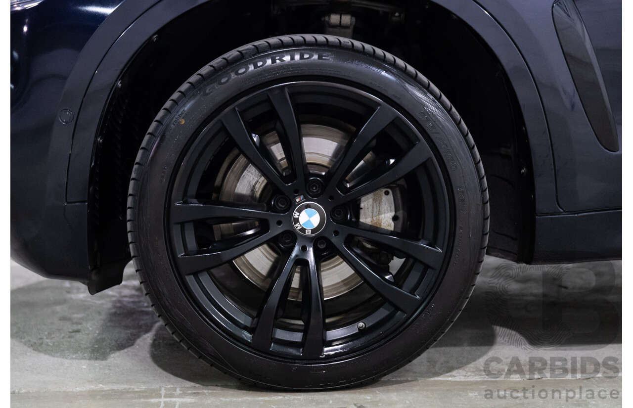 5/2015 Bmw X6 Xdrive 50i M Sport F16 4d Coupe Carbon Black Metallic Twin Turbo V8 4.4L