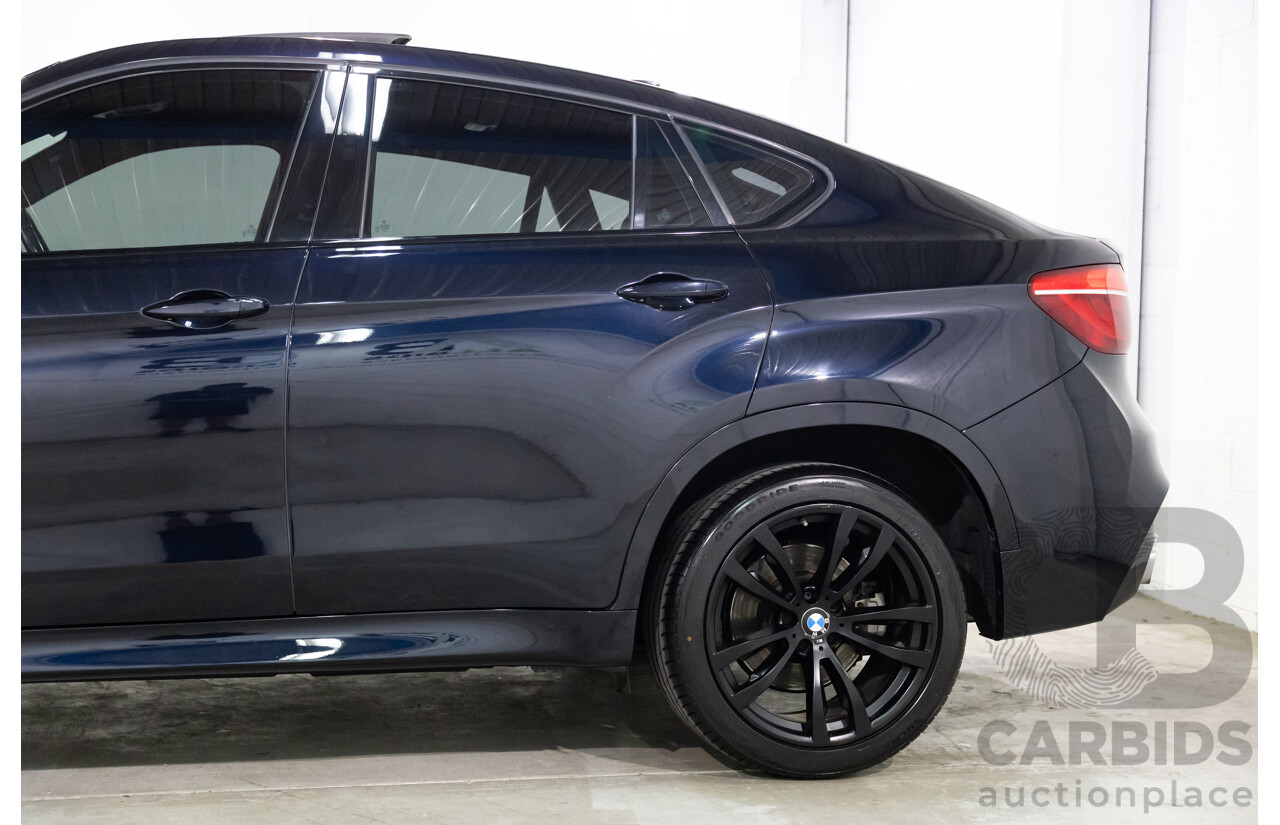 5/2015 Bmw X6 Xdrive 50i M Sport F16 4d Coupe Carbon Black Metallic Twin Turbo V8 4.4L