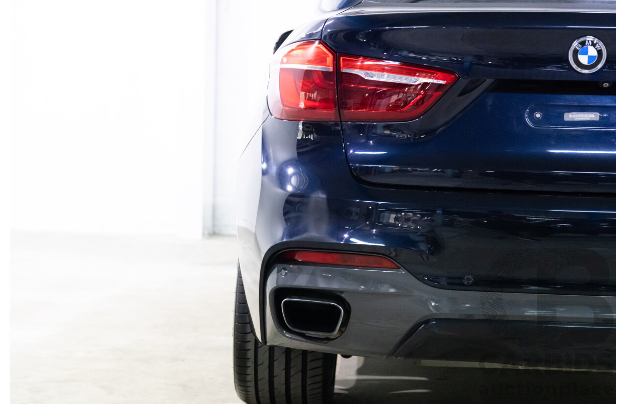 5/2015 Bmw X6 Xdrive 50i M Sport F16 4d Coupe Carbon Black Metallic Twin Turbo V8 4.4L