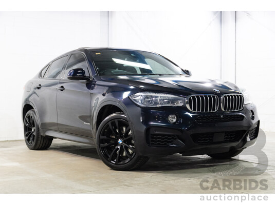 5/2015 Bmw X6 Xdrive 50i M Sport F16 4d Coupe Carbon Black Metallic Twin Turbo V8 4.4L
