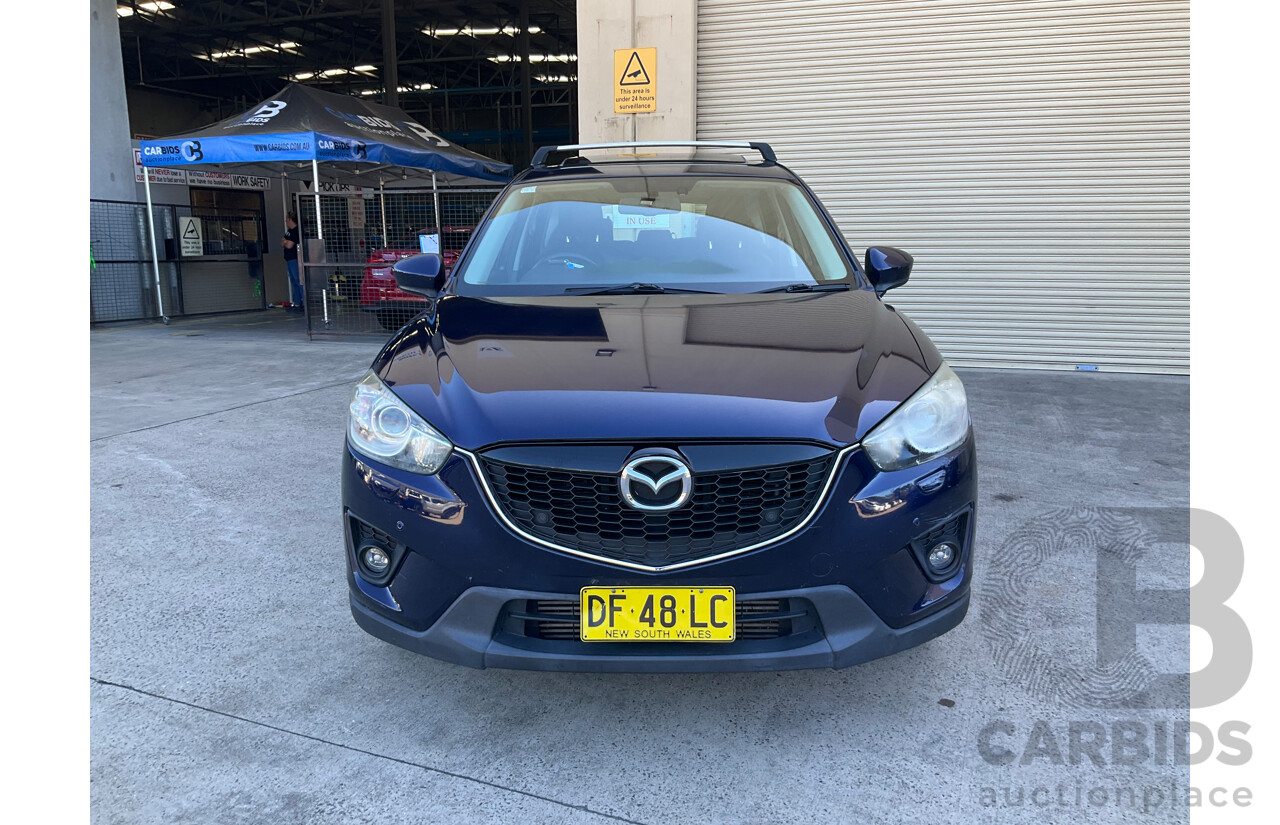 11/2012 Mazda Cx-5 Grand Tourer (4x4) 4d Wagon Stormy Blue Metallic Turbo Diesel 2.2L