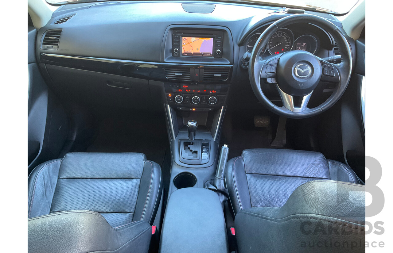 11/2012 Mazda Cx-5 Grand Tourer (4x4) 4d Wagon Stormy Blue Metallic Turbo Diesel 2.2L
