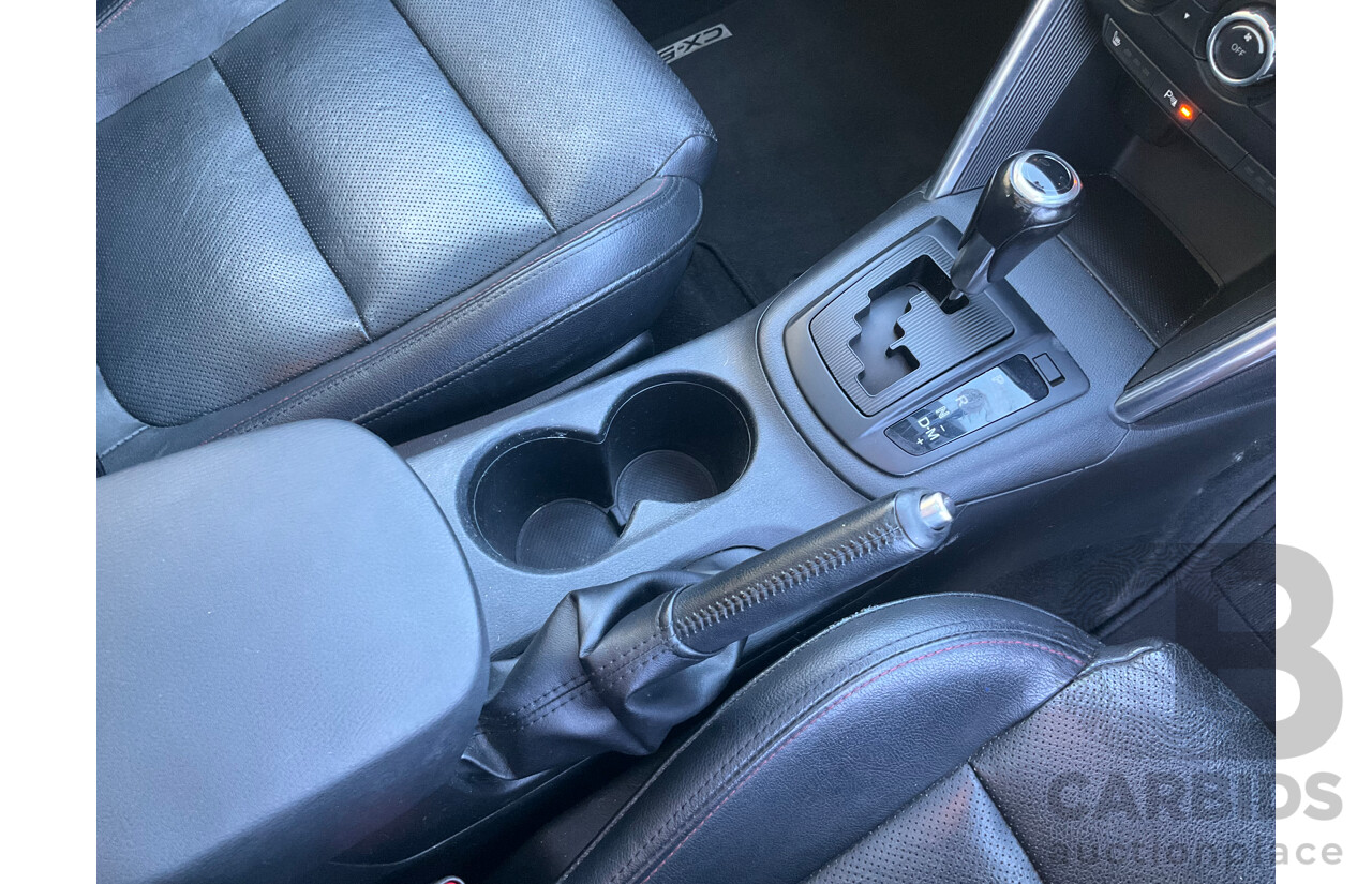 11/2012 Mazda Cx-5 Grand Tourer (4x4) 4d Wagon Stormy Blue Metallic Turbo Diesel 2.2L