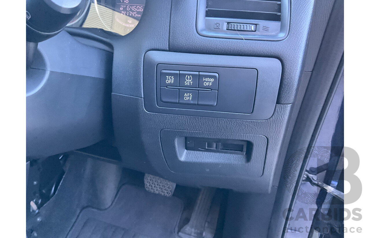 11/2012 Mazda Cx-5 Grand Tourer (4x4) 4d Wagon Stormy Blue Metallic Turbo Diesel 2.2L