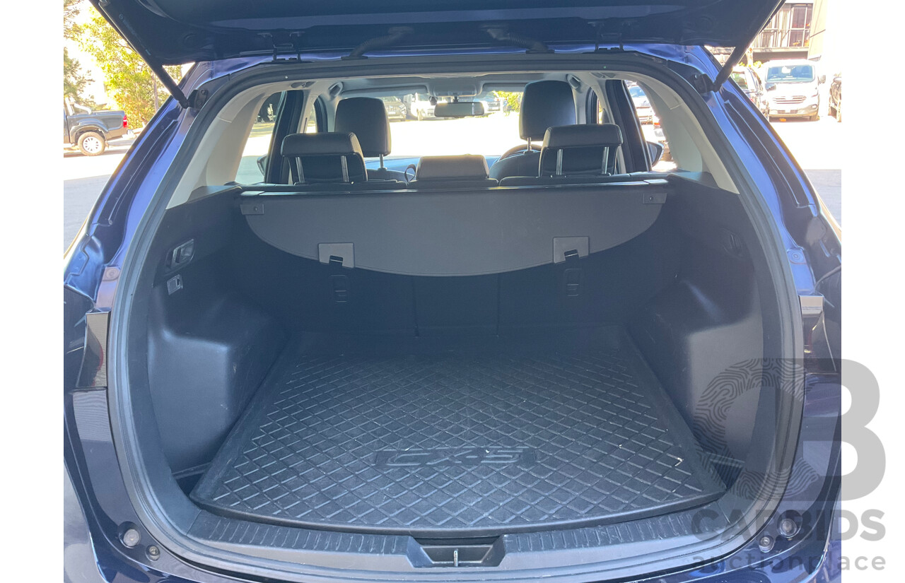 11/2012 Mazda Cx-5 Grand Tourer (4x4) 4d Wagon Stormy Blue Metallic Turbo Diesel 2.2L