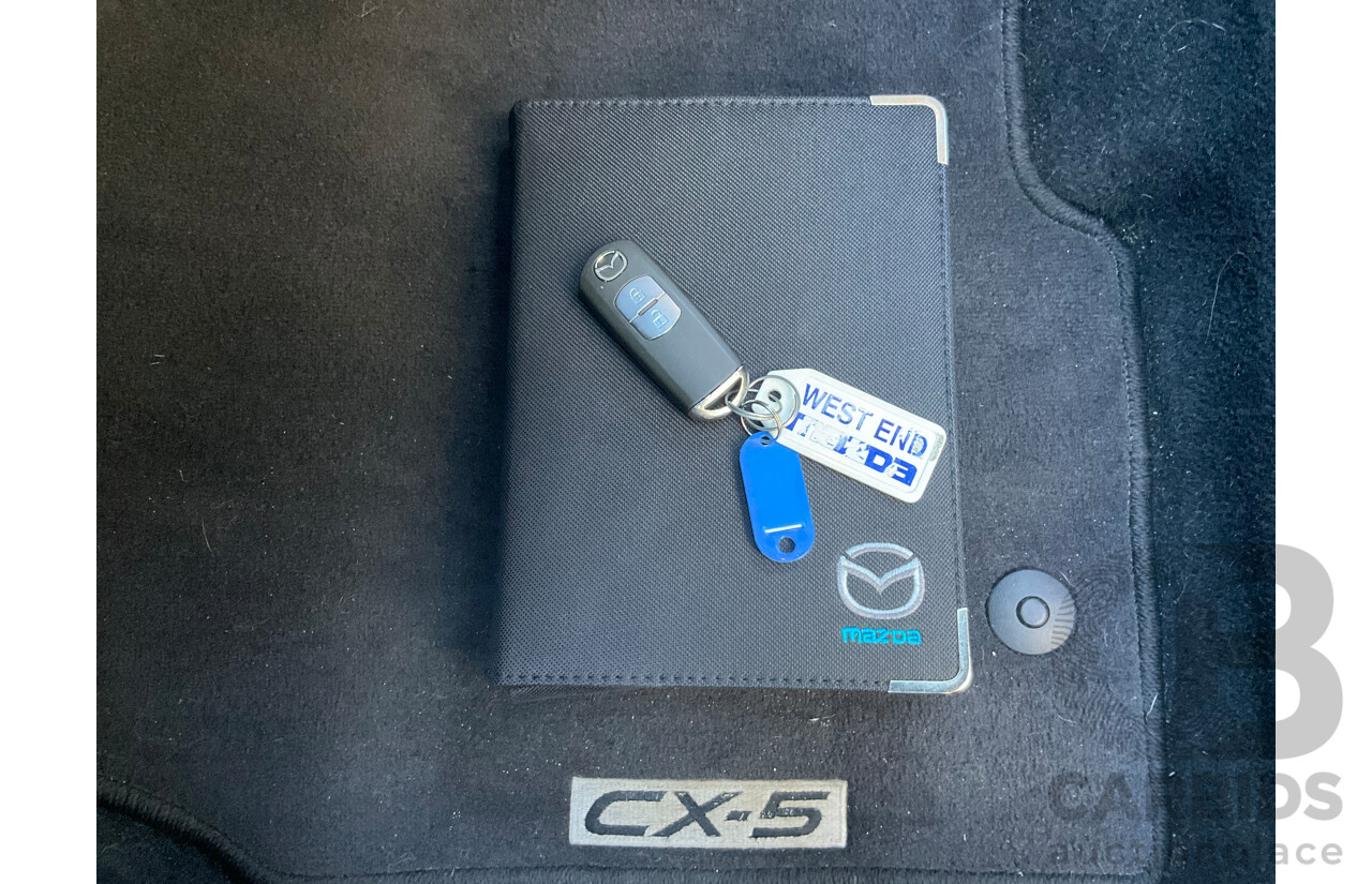 11/2012 Mazda Cx-5 Grand Tourer (4x4) 4d Wagon Stormy Blue Metallic Turbo Diesel 2.2L
