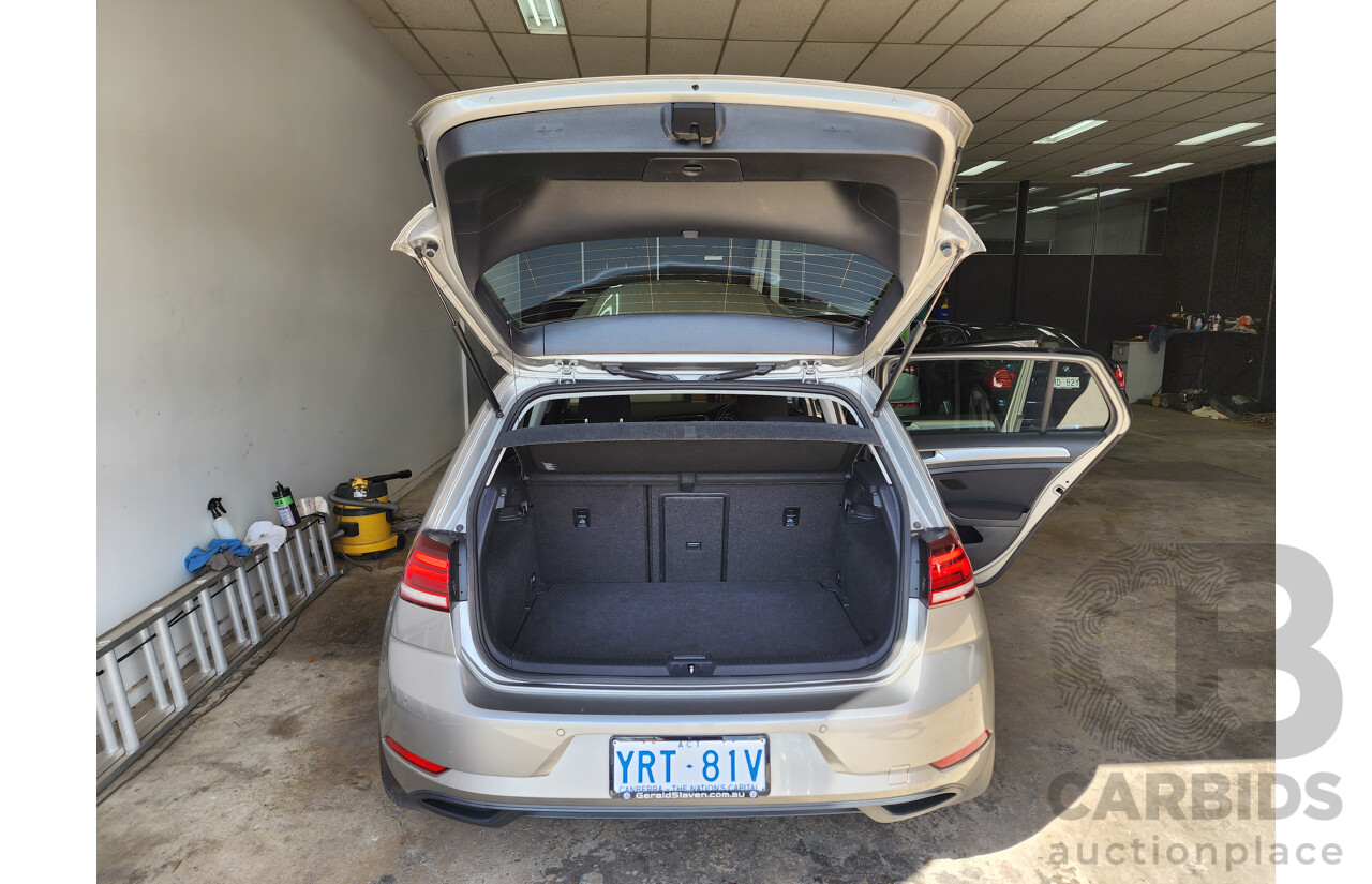 7/2017 Volkswagen Golf 110 TSI Trendline AU MY18 5d Hatchback Silver 1.4L