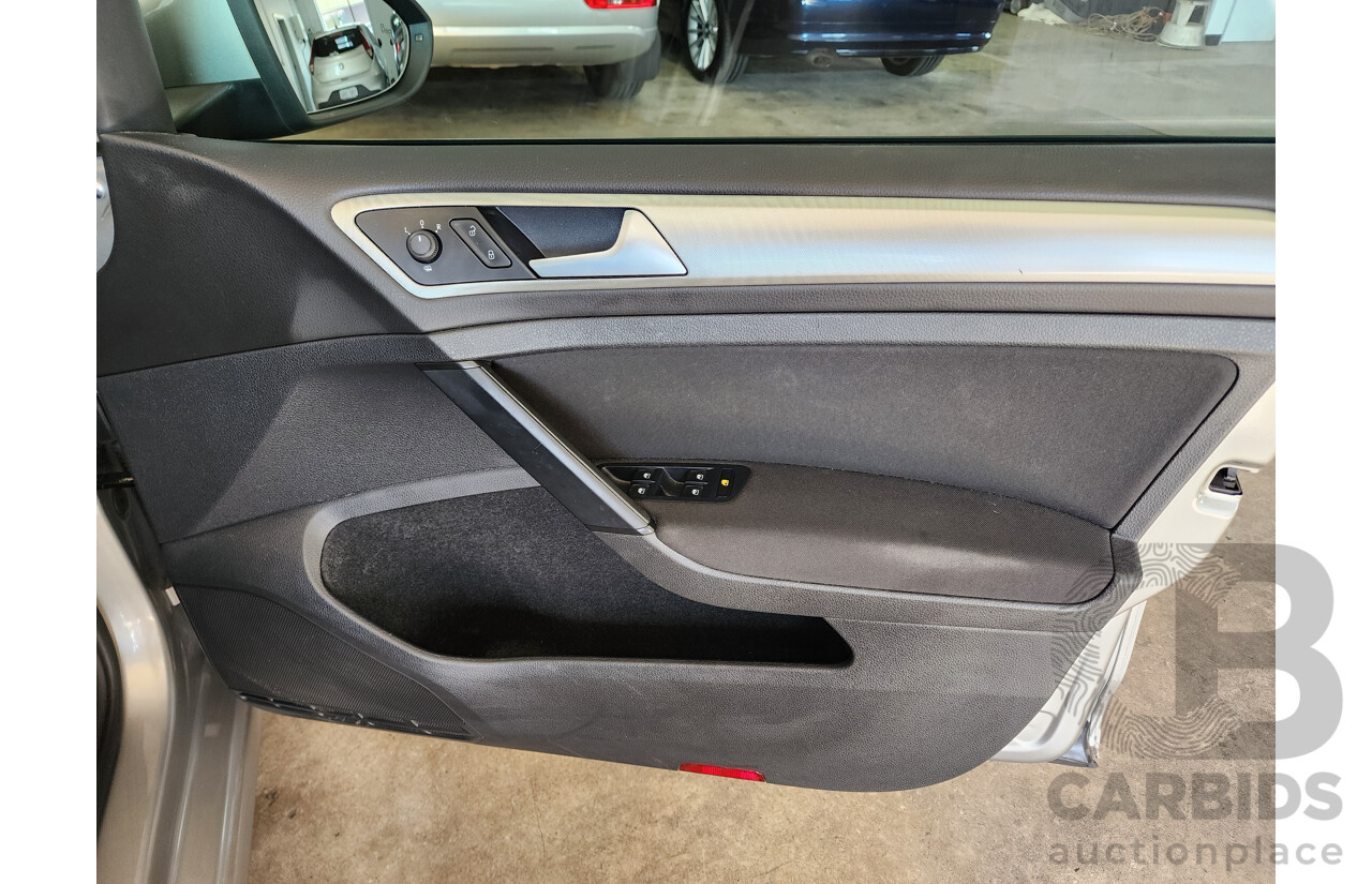 7/2017 Volkswagen Golf 110 TSI Trendline AU MY18 5d Hatchback Silver 1.4L