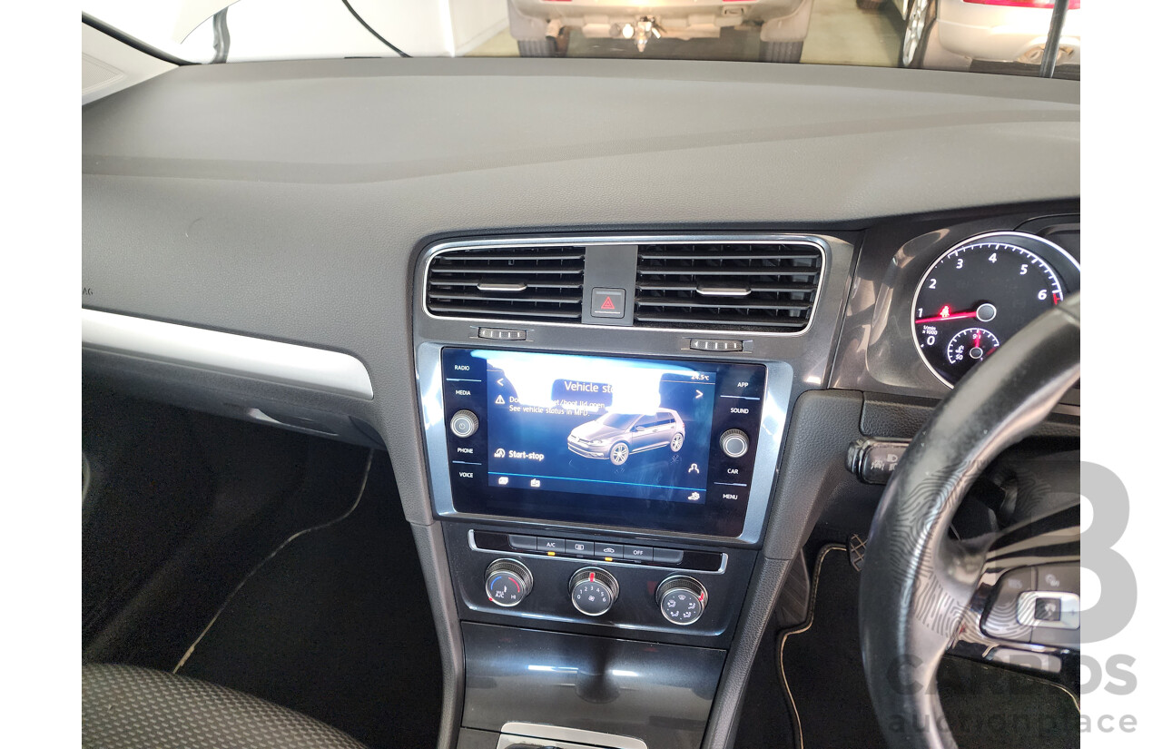 7/2017 Volkswagen Golf 110 TSI Trendline AU MY18 5d Hatchback Silver 1.4L