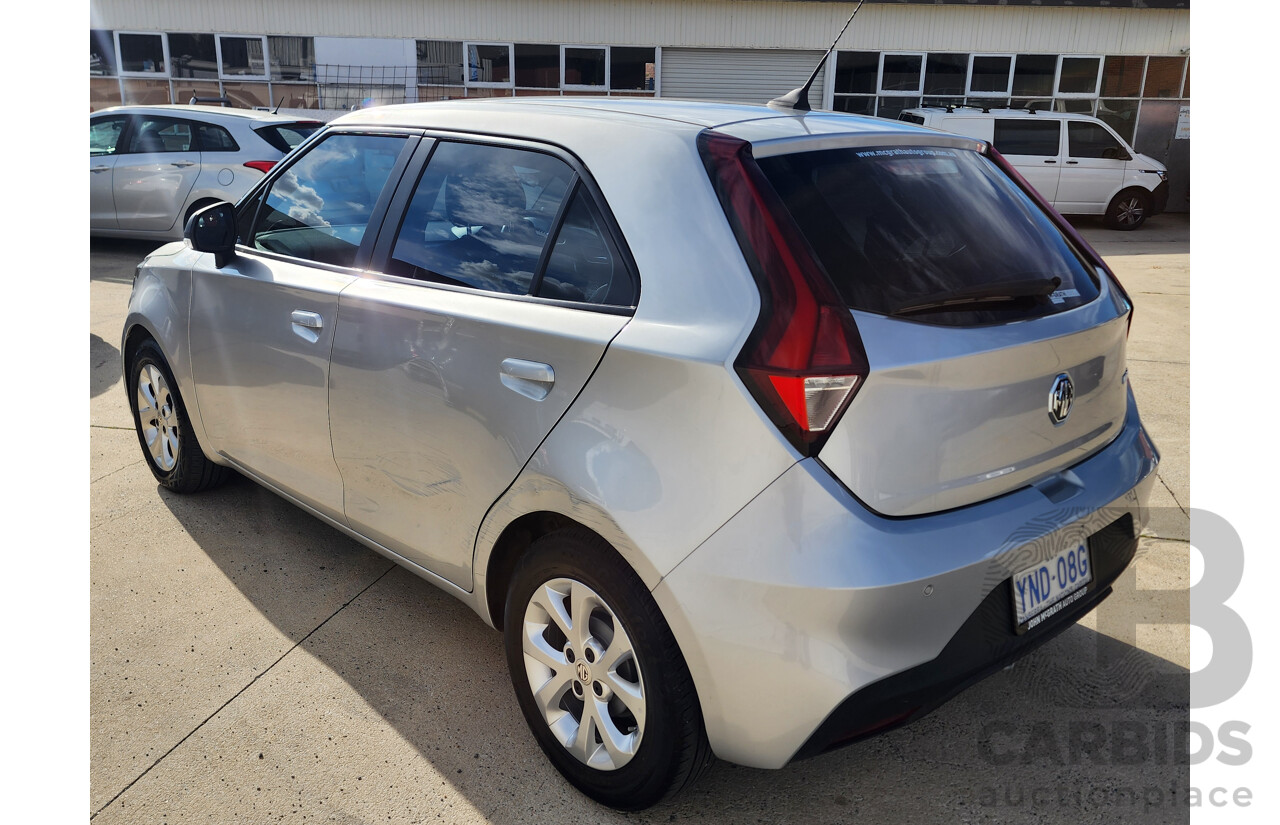 2/2019 M.G. MG3 Core MY18 Update 5d Hatchback Silver 1.5L