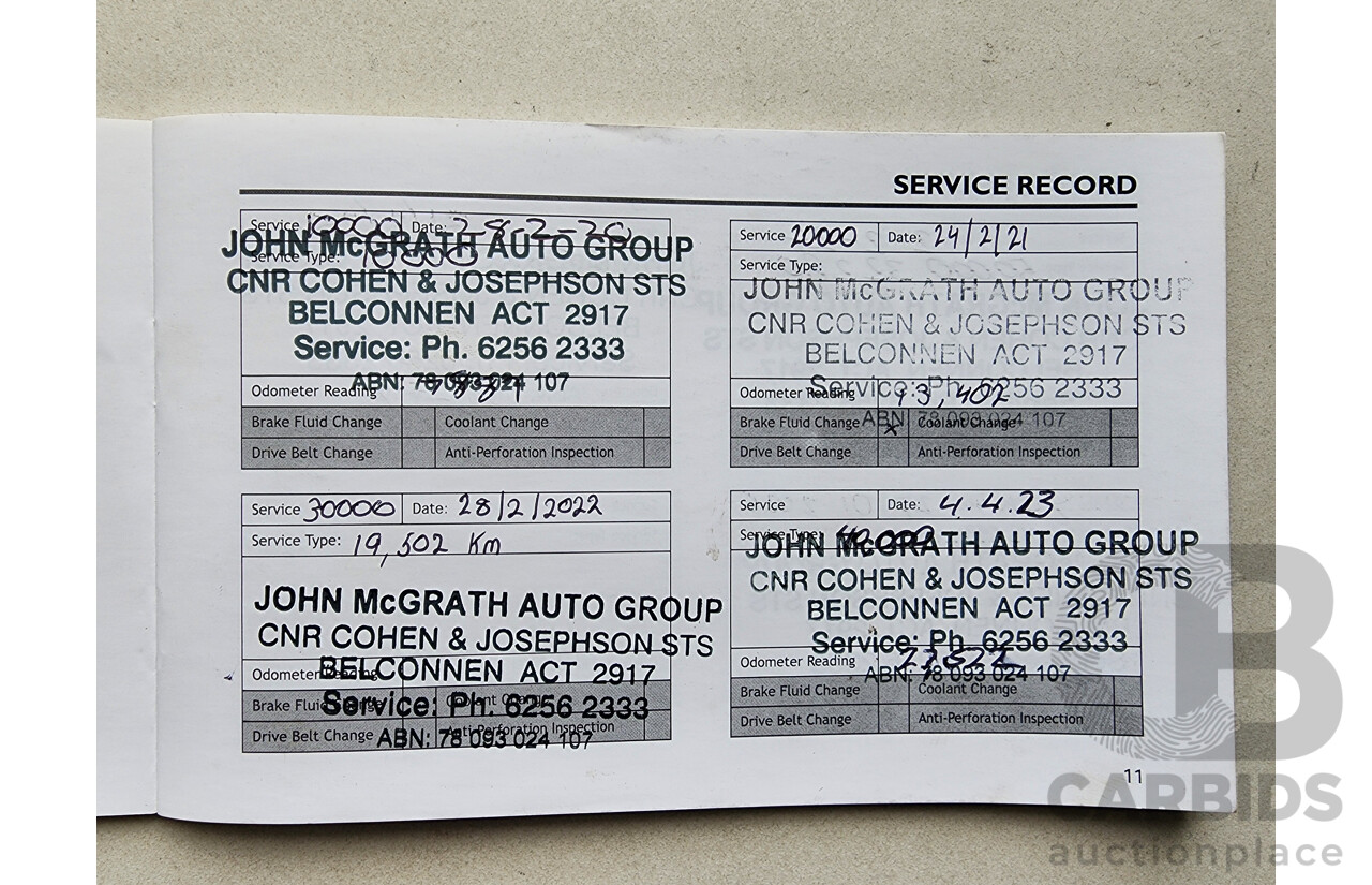 2/2019 M.G. MG3 Core MY18 Update 5d Hatchback Silver 1.5L