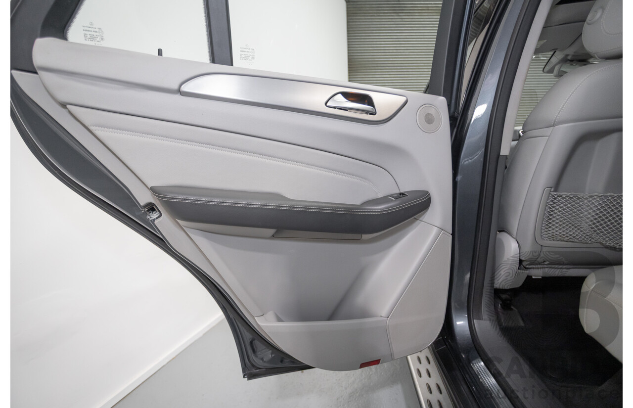 5/2012 Mercedes-Benz ML 250 CDI Bluetec (AWD) 166 4D Wagon Steel Grey Metallic Turbo Diesel 2.1L