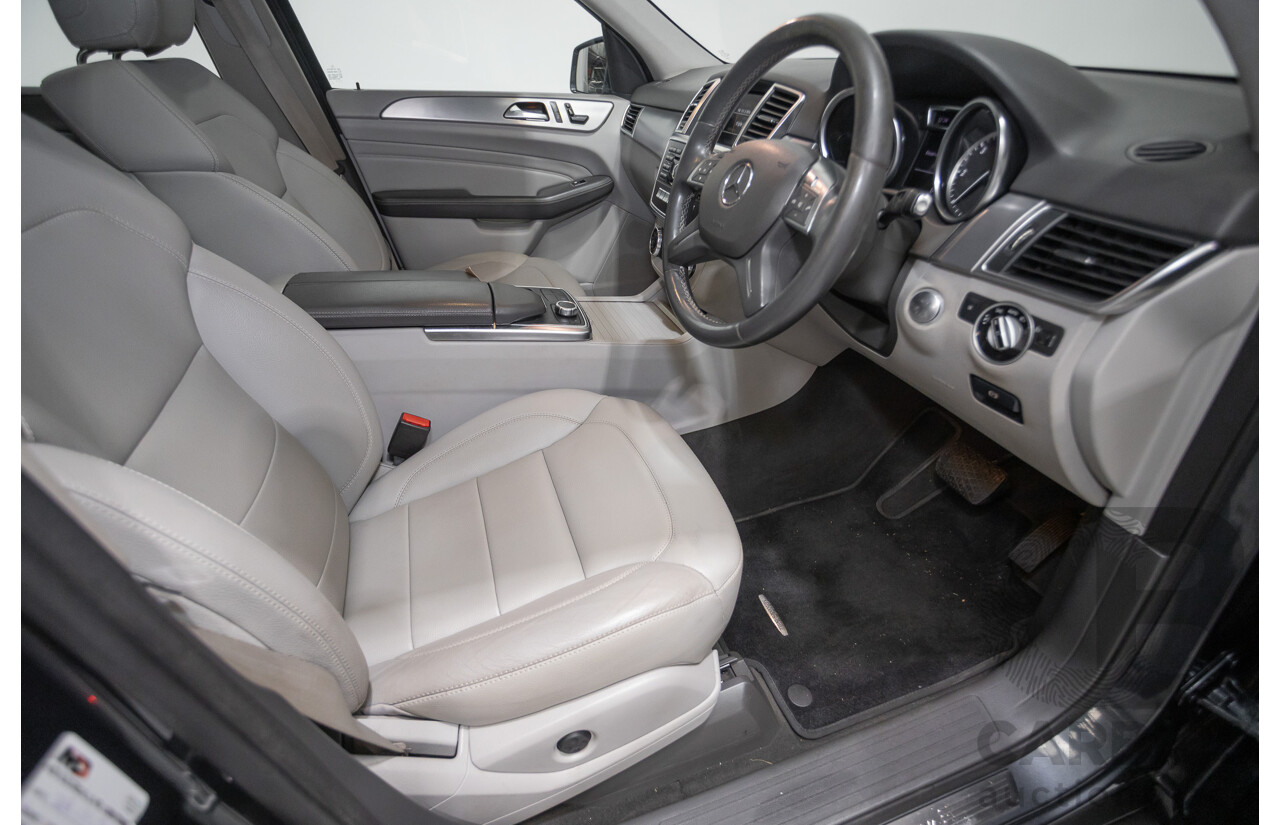 5/2012 Mercedes-Benz ML 250 CDI Bluetec (AWD) 166 4D Wagon Steel Grey Metallic Turbo Diesel 2.1L