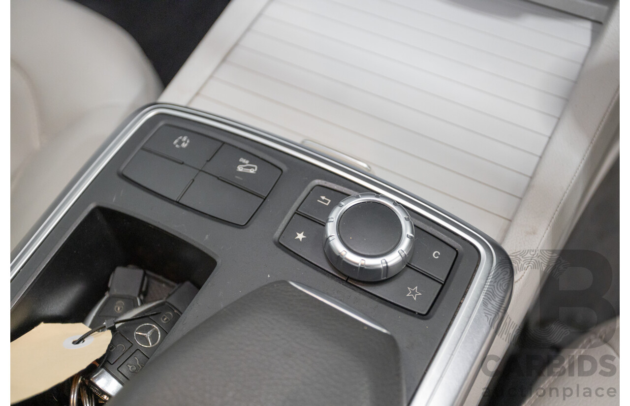 5/2012 Mercedes-Benz ML 250 CDI Bluetec (AWD) 166 4D Wagon Steel Grey Metallic Turbo Diesel 2.1L