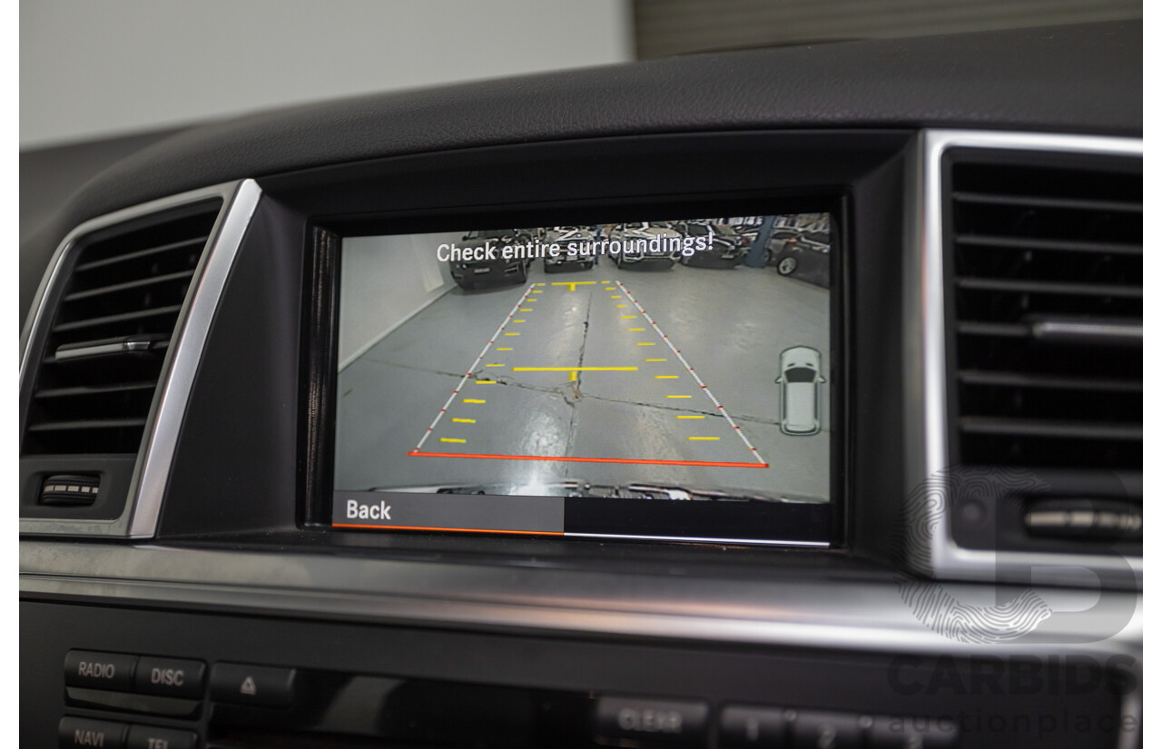 5/2012 Mercedes-Benz ML 250 CDI Bluetec (AWD) 166 4D Wagon Steel Grey Metallic Turbo Diesel 2.1L