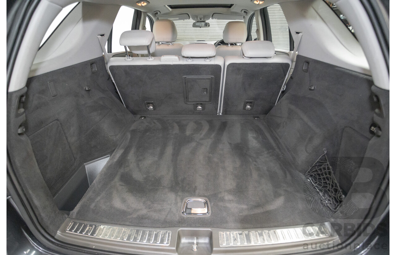 5/2012 Mercedes-Benz ML 250 CDI Bluetec (AWD) 166 4D Wagon Steel Grey Metallic Turbo Diesel 2.1L