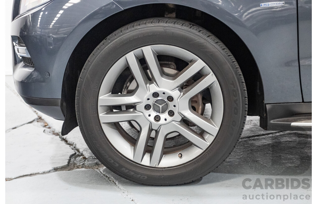 5/2012 Mercedes-Benz ML 250 CDI Bluetec (AWD) 166 4D Wagon Steel Grey Metallic Turbo Diesel 2.1L